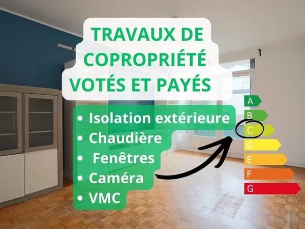 Appartement 3 pièces 53 m²