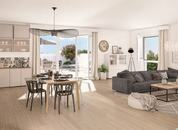 HAUT DE MONTCHAPET ! T4 DE 86M2 BALCON DE 35M2-PETITE RESIDENCE STANDING