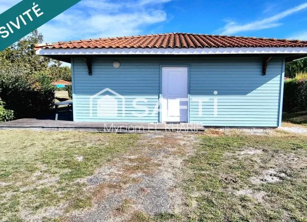 Maison T4, meublée accès direct au Lac de Parentis