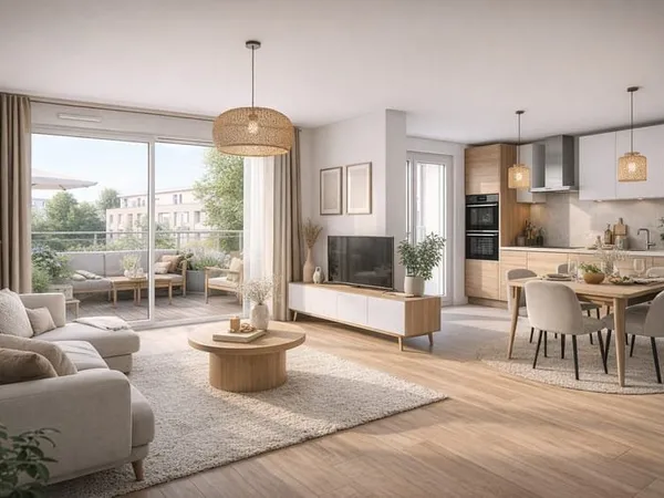 NOUVEAU T3 HYPER OPTIMISE AVEC TRES BELLE TERRASSE !