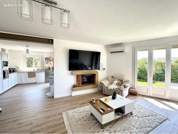 Maison plain pied grand terrain