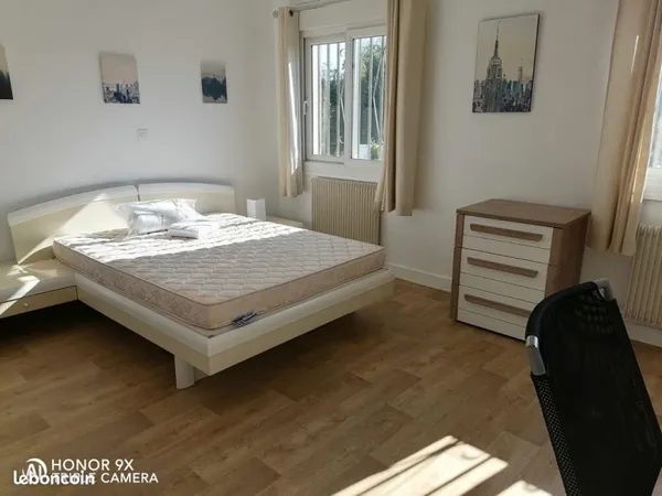 Chambre + sdb wc privés