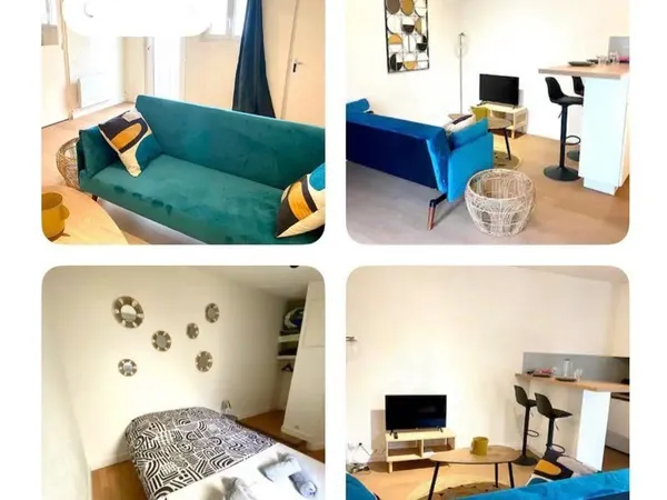 Appartement T2 meublé proche Halles