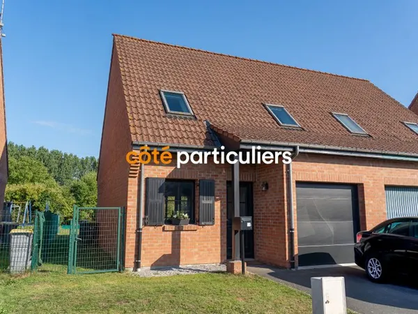 HAZEBROUCK : MAISON LOTISSEMENT 88M2 AVEC JARDIN