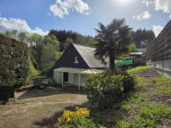 MAISON ATYPIQUE-JARDIN PAYSAGER LE SOURN 56 BRETAGNE