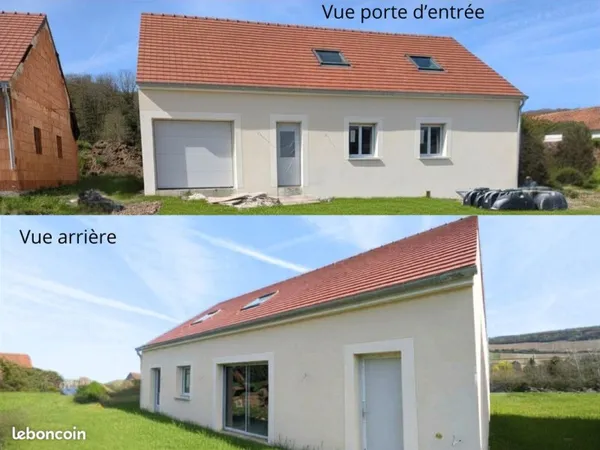 Maison 6 pièces vue imprenable secteur Crézancy