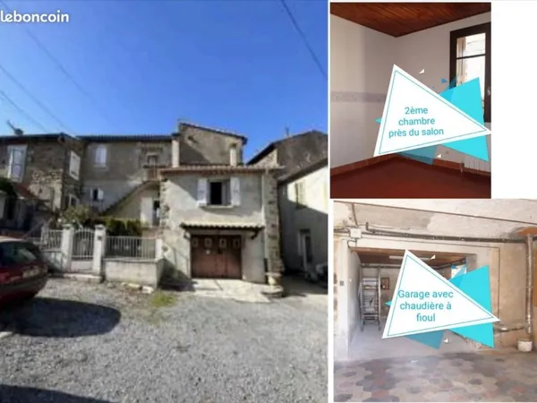 Appartement T4 bas d'une maison