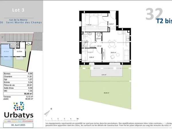 Vente Appartement 3 pièces