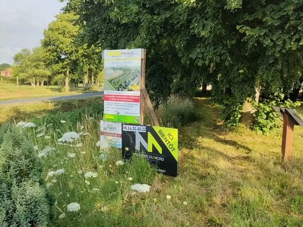 Terrain 484 m² Noordpeene