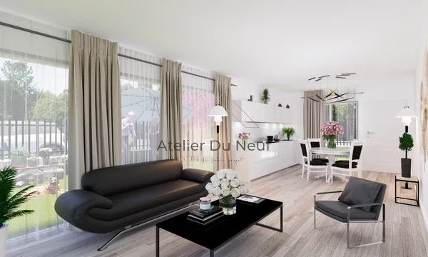 Appartement 2 pièces avec balcon au 1er étage - Melun