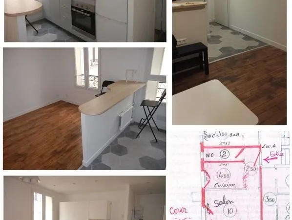 2 pièces 32m2