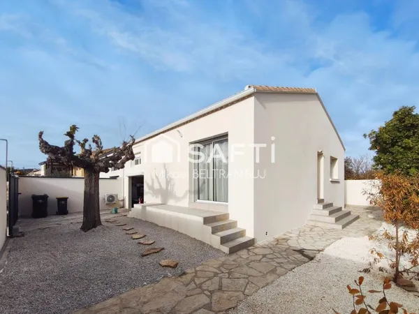 Frontignan - Villa rénovée avec goût, prête à emménager