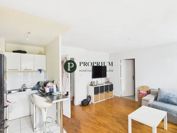 Vends appartement en nue-propriété 43m² - 45% de décote à St-Ouen