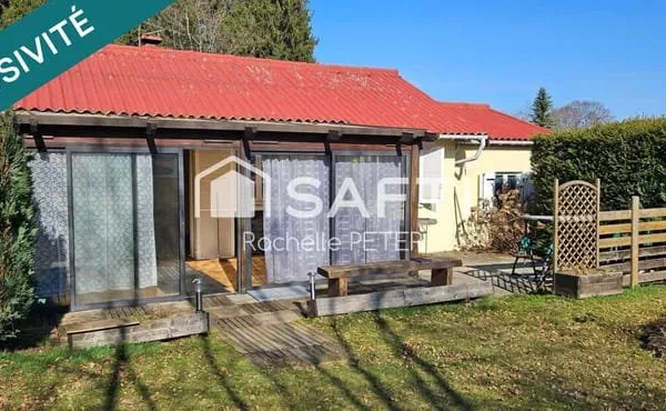 Maisonnette au calme sur grand terrain arboré - 2 679 m²