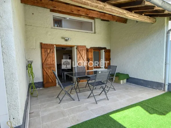 MAISON DE VILLAGE AVEC EXTERIEUR A VENDRE A LISLE-SUR-TARN
