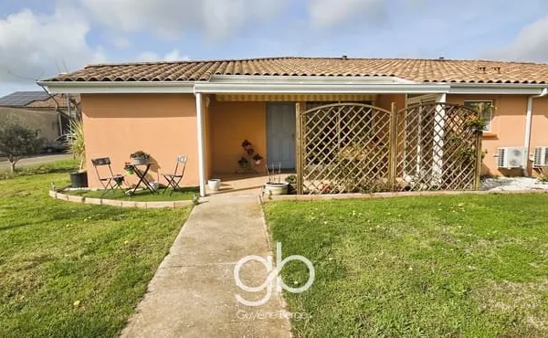 Maison T3 76m2 de plain pied avec parking et garage