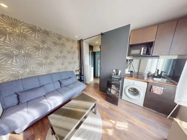 Studio lumineux Meublé à louer de 15m2 Vitry-sur-Seine