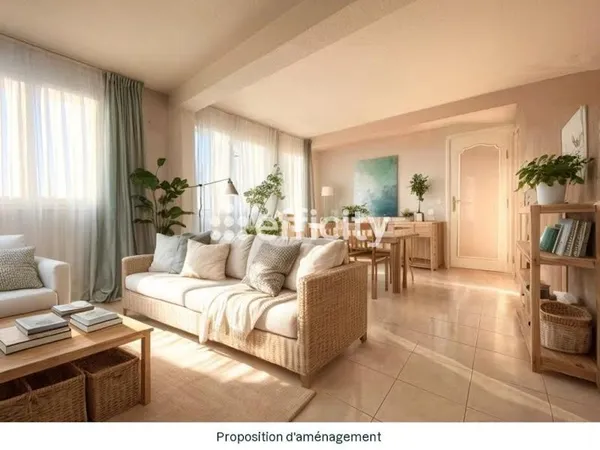 Appartement 3 pièces 65 m²