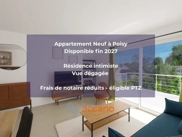 Appartement 2 pièces 44 m²