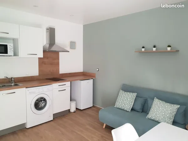 Superbe T2 hypercentre de 25m2 meublé internet et netflix inclus