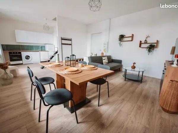 Meublé 3 pièces 60 m²