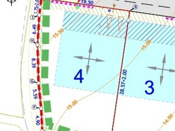 Terrain constructible 529 m²