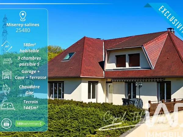 Maison 8 pièces 180 m²