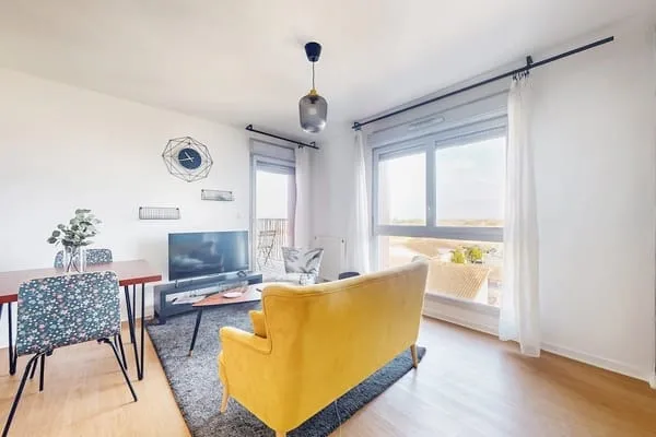 Appartement meublé de type T2 au centre ville 