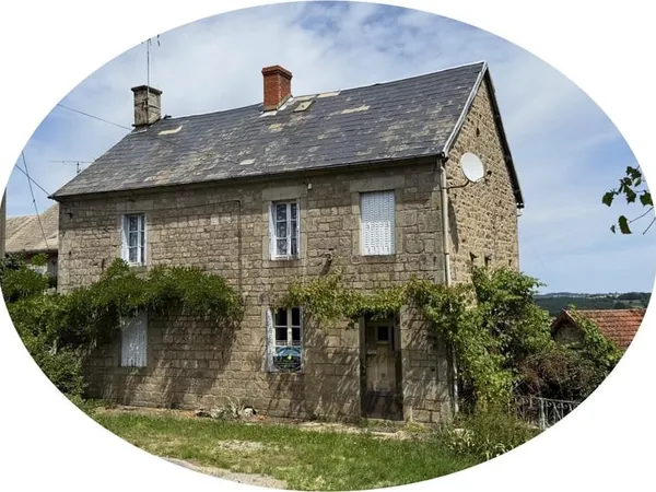 Auv 1171 : Projet de rénovation : maison, grange, hangar, dépendances, 1400m2