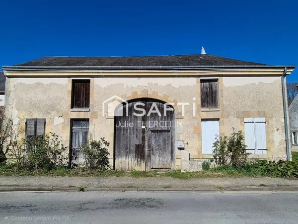 Maison avec dépendances à rénover sur la commune de Nibelle