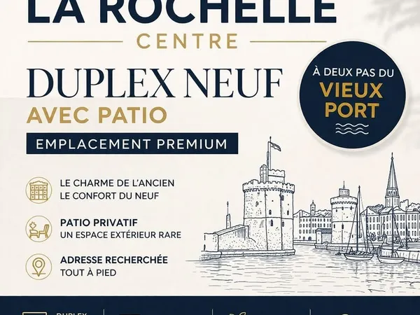 Appartement centre ville de La Rochelle