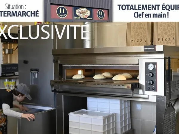 FONDS DE COMMERCE SNACK ENTIÈREMENT ÉQUIPÉ ET PRÊT À EXPLOITER IMMÉDIATEMENT