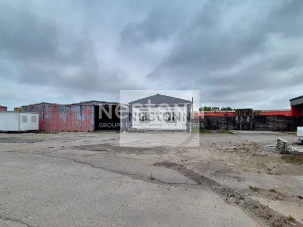 A vendre Entrepôt de 3300m2 sur une terrain 9562 m2 sur la commune de FRETHUN