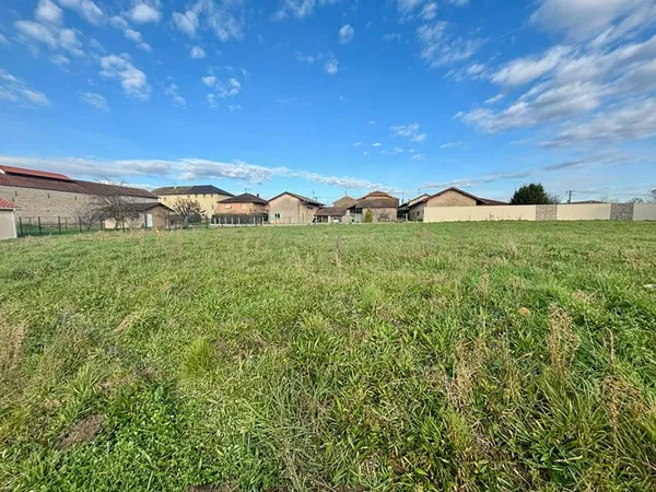 Terrain à bâtir viabilisé 736,87 m² - 01570 MANZIAT