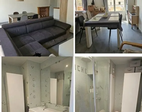 Appartement 3/4 pièces de 70m2 env avec extérieur et cave