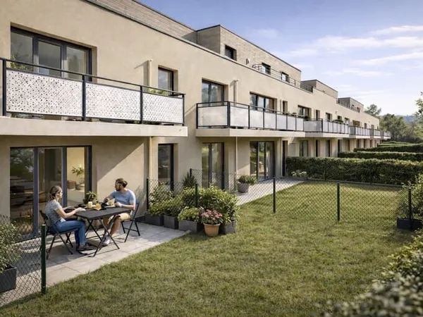 T4 avec jardin, terrasse et balcon - Résidence neuve à Chart