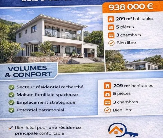VILLA T5 BOIS D'OLIVES SAINT-PIERRE