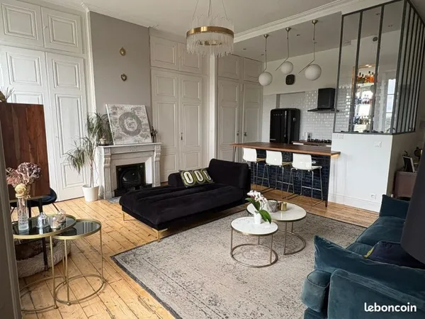 Lyon 4 / Caluire - Appartement de caractère 130 m² - Vue Rhône, sans vis-à-vis