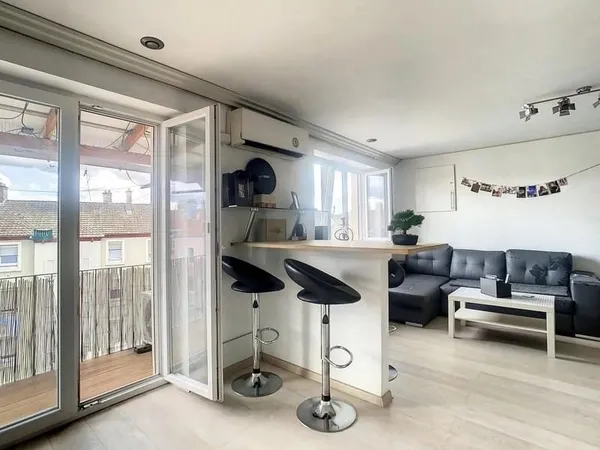 VENTE : Penthouse 3 pièces (53.87 m² Carrez) à MULHOUSE