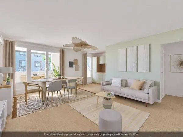 Appartement 4 pièces 78 m²