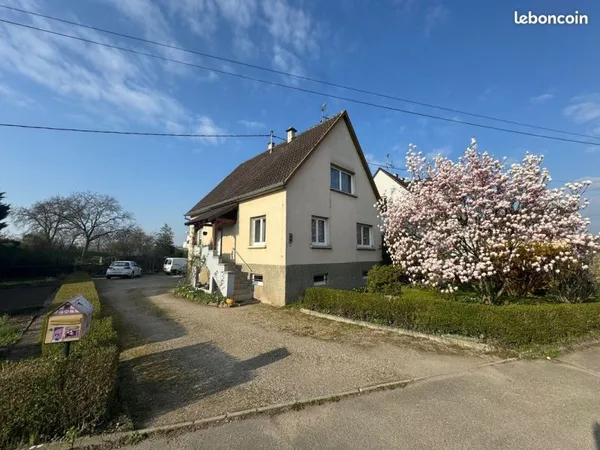 Geispolsheim route de Lingolsheim, maison 100m² sur 20 ares constructibles
