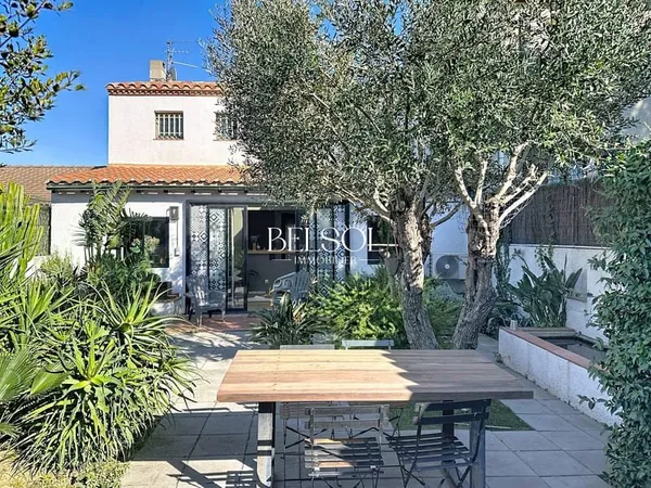 Perpignan-Maison T4 avec jardin et garage