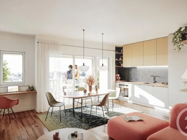 Appartement 3 pièces 63 m²