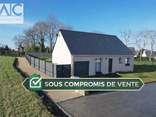 Maison de plain-pied, 4 pièces, 76m2, GOUDELIN (22290)