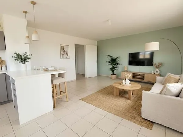 Appartement 3 pièces 62 m²