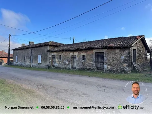 Maison Vente Mazerolles 4p 160m² 35000€