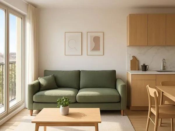 Appartement 2 pièces 46 m²