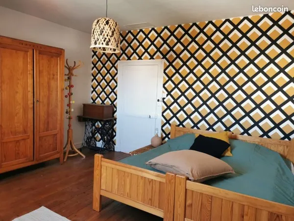 3 chambres en colocation dans maison