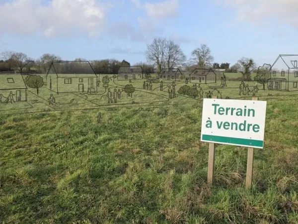 Proche centre de Commequiers Terrain Viabilisé 424 m2