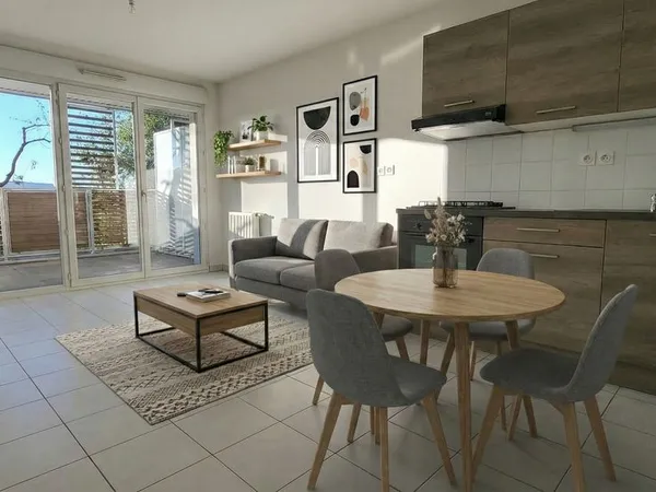 Superbe T2 récent avec terrasse sur Rillieux Village
